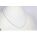 Heart Chain Necklace Sterling Silver 925 Handmade Designer Unisex Women D865